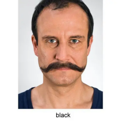 bigote Nr. 5 (color negro),...