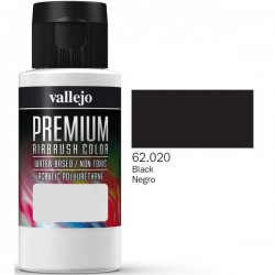 Vallejo Premium negro 60ml,...