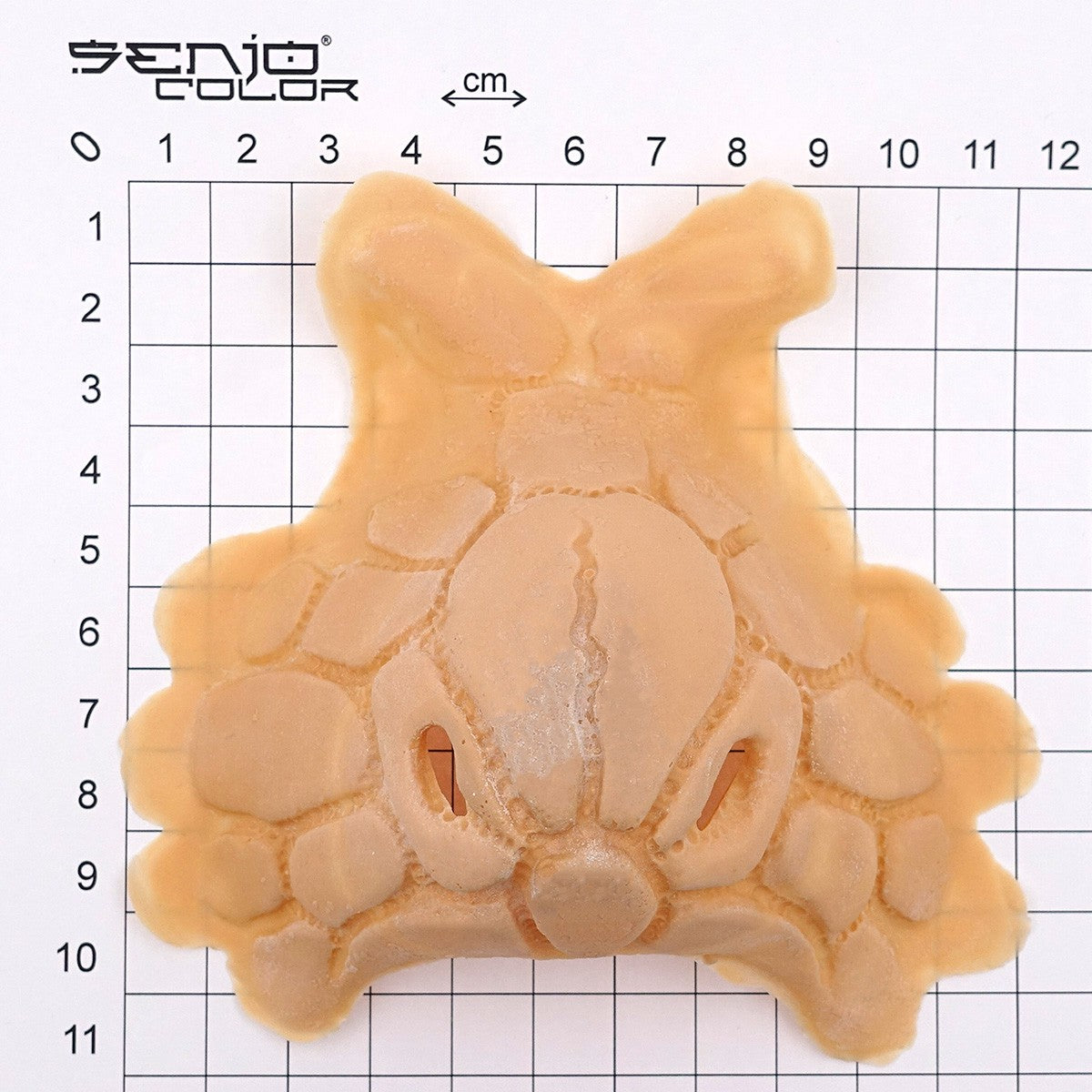 Barbilla con dientes de Zombie, prótesis de latex