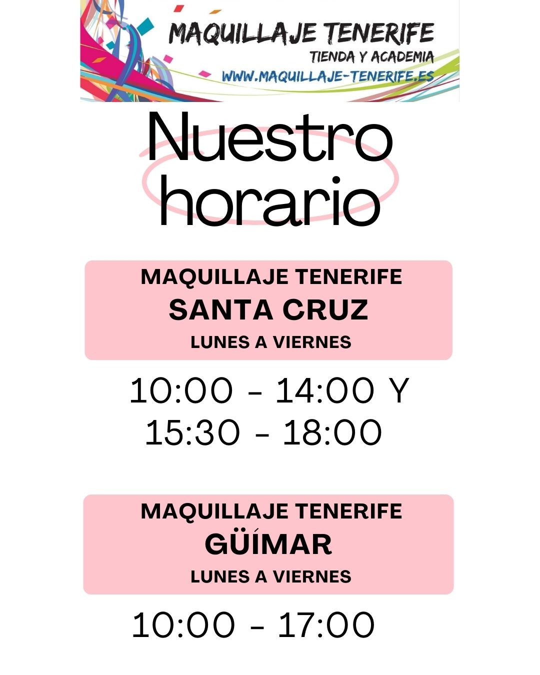 Maquillaje Tenerife